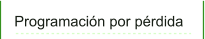 Programacin por prdida